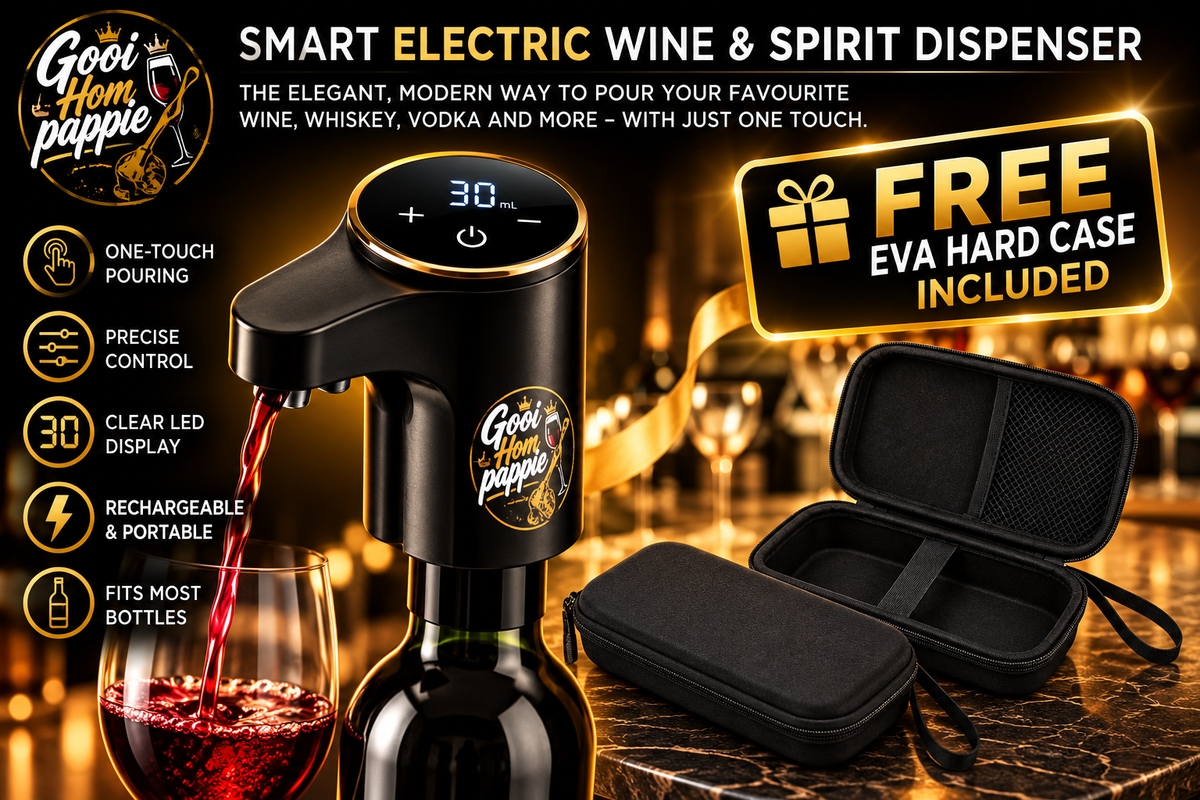 Gooi Hom Pappie Smart Electric Wine & Spirit Dispenser
